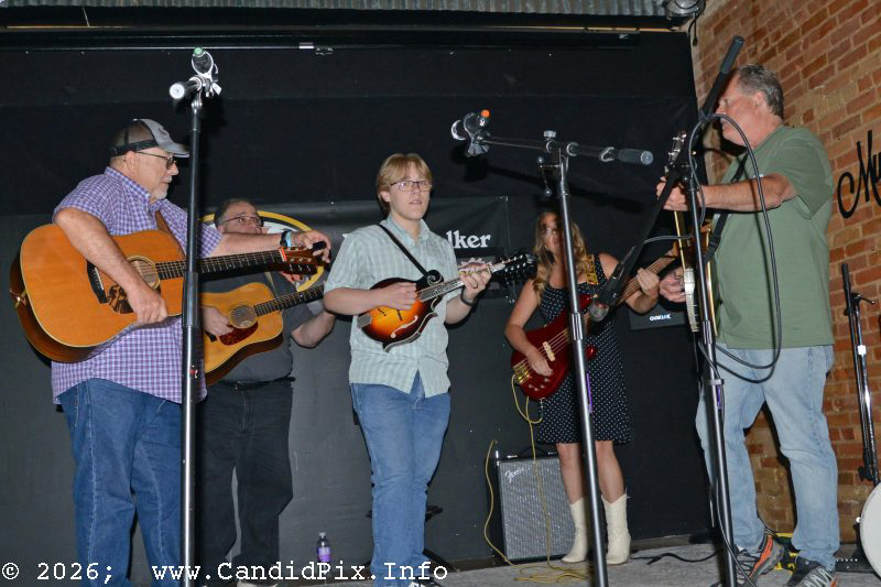 Charlotte Bluegrass Band at the Windwalker in Charlotte, MI - photo © Bill Warren