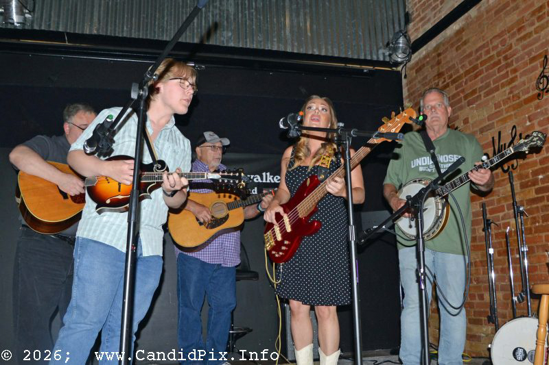 Charlotte Bluegrass Band at the Windwalker in Charlotte, MI - photo © Bill Warren