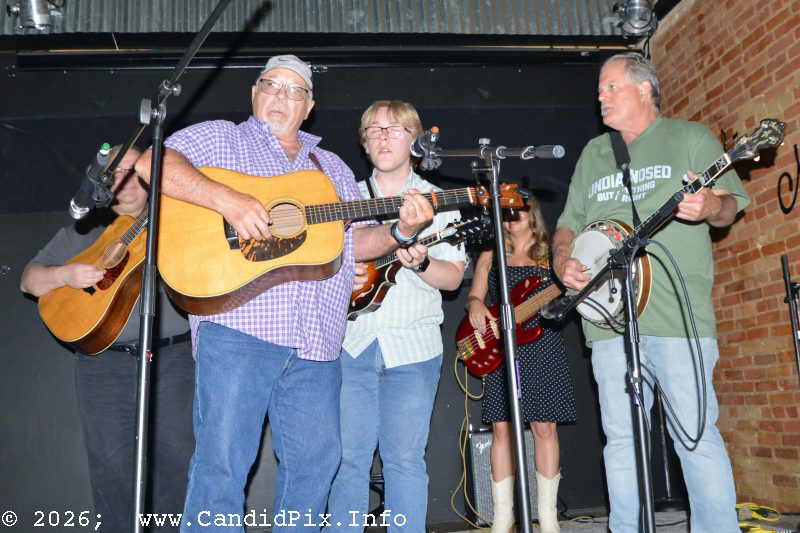 Charlotte Bluegrass Band at the Windwalker in Charlotte, MI - photo © Bill Warren