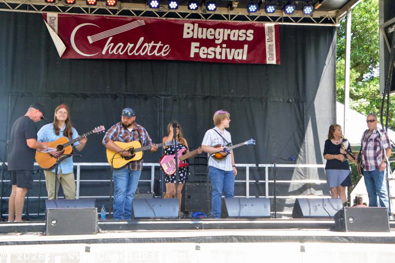 TBA at the 2026 Charlotte Bluegrass Festival - photo © Bill Warren