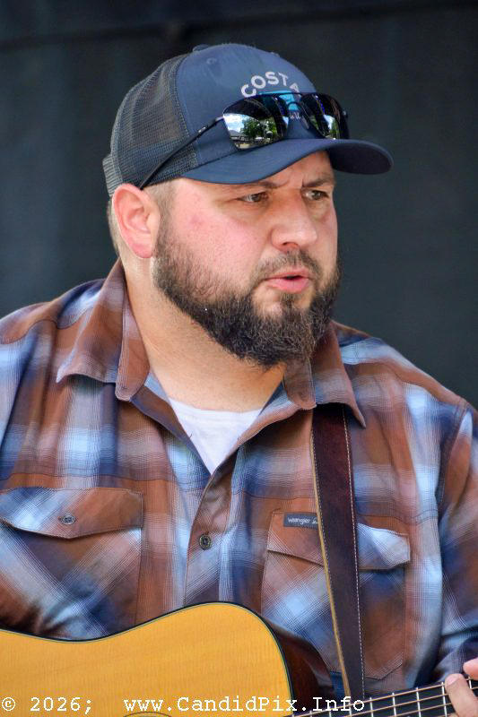 Ronnie Blankenship with TBA at the 2026 Charlotte Bluegrass Festival - photo © Bill Warren