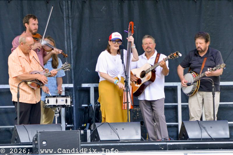 Harbourtown at the 2026 Charlotte Bluegrass Festival - photo © Bill Warren
