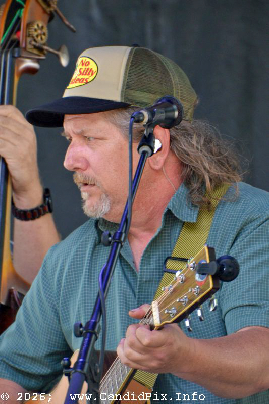 Eric Langeans with Full Cord at the 2026 Charlotte Bluegrass Festival - photo © Bill Warren
