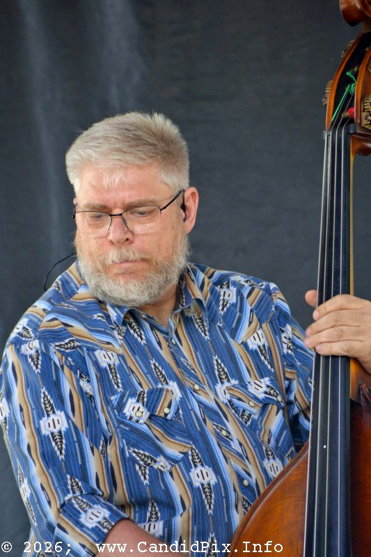 Todd Kirchner with Full Cord at the 2026 Charlotte Bluegrass Festival - photo © Bill Warren