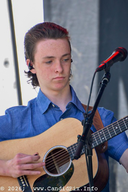 Peter Kavanaugh with Full Cord at the 2026 Charlotte Bluegrass Festival - photo © Bill Warren