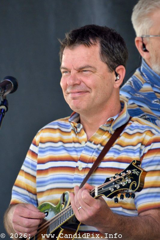 Brian Oberlin with Full Cord at the 2026 Charlotte Bluegrass Festival - photo © Bill Warren