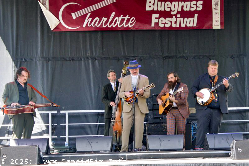 David Mayfield Parade at the 2026 Charlotte Bluegrass Festival - photo © Bill Warren