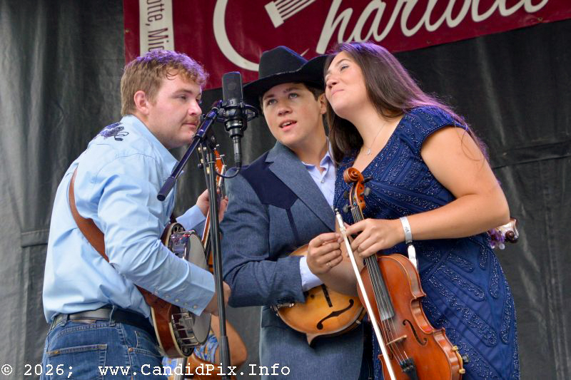 Kentucky Just Us at the 2026 Charlotte Bluegrass Festival - photo © Bill Warren