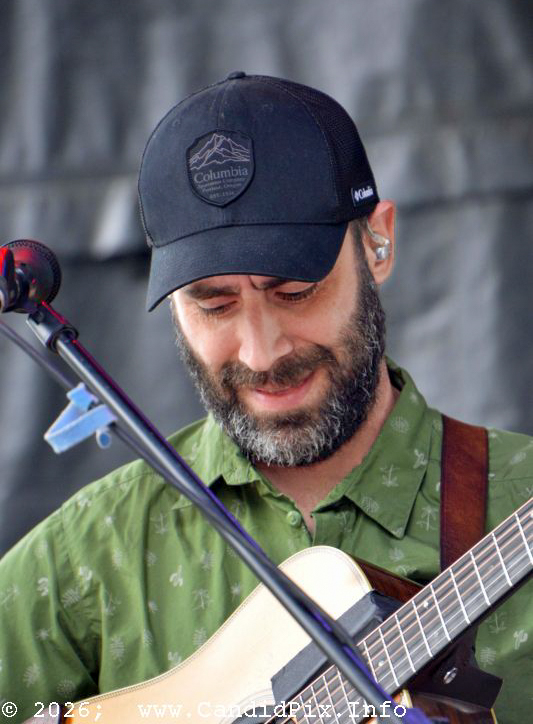 Cody Kilby with The Travelin' McCourys at the 2026 Charlotte Bluegrass Festival - photo © Bill Warren