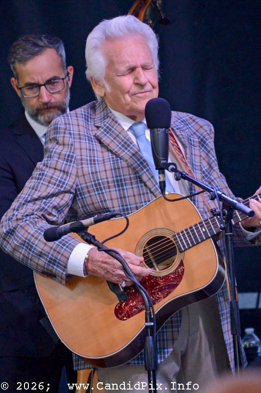 The Del McCoury Band at the 2026 Charlotte Bluegrass Festival - photo © Bill Warren
