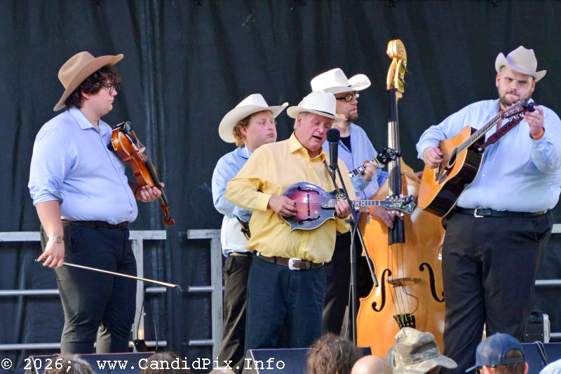 Kevin Prater Band at the 2026 Charlotte Bluegrass Festival - photo © Bill Warren