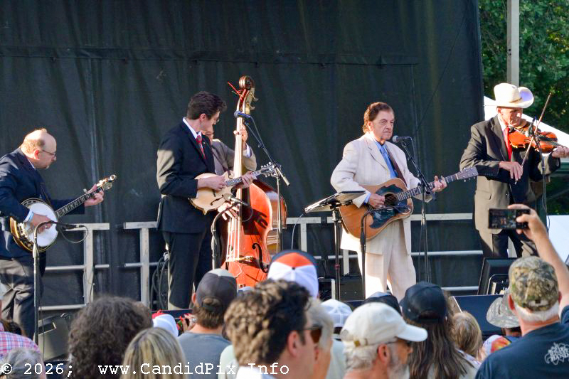 Larry Sparks & The Lonesome Ramblers at the 2026 Charlotte Bluegrass Festival - photo © Bill Warren