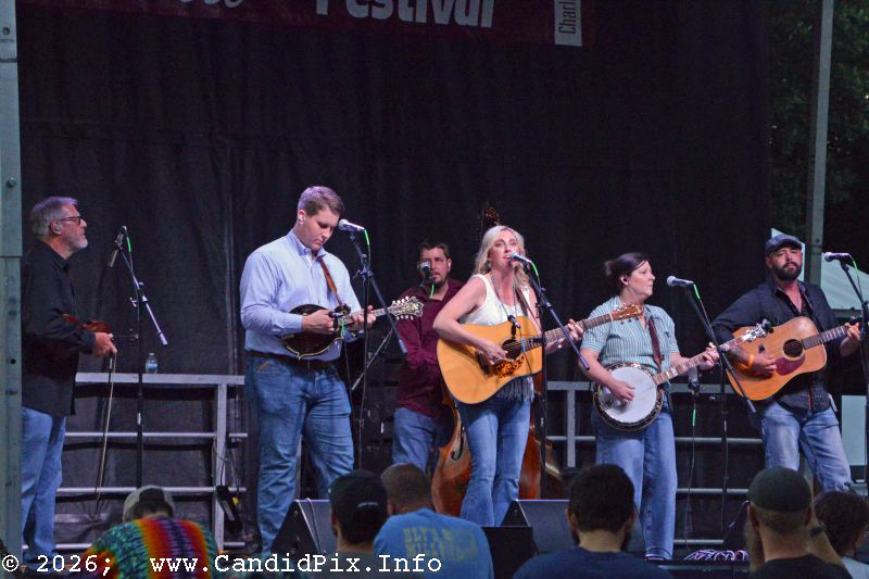 Amanda Cook Band at the 2026 Charlotte Bluegrass Festival - photo © Bill Warren