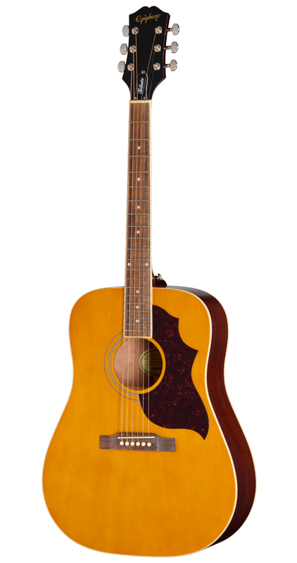 Epiphone Hummingbird Tribute guitar in Antique Natural