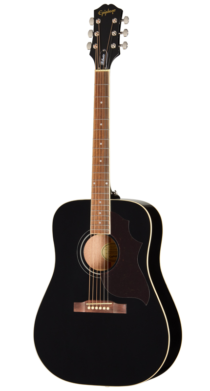 Epiphone Hummingbird Tribute guitar in Ebony