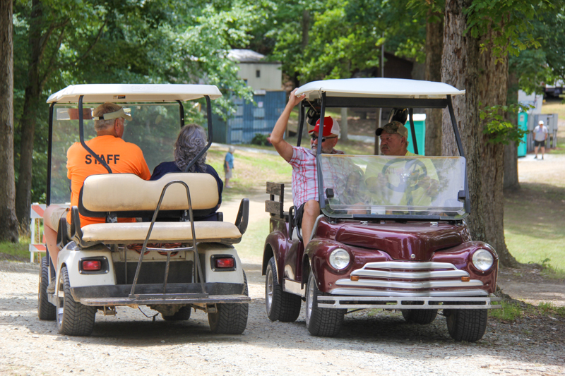 Management meetup at the 2026 Willow Oak Bluegrass Festival - photo © Laura Ridge