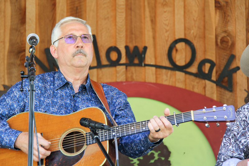 Allen Dyer with Country Grass at the 2026 Willow Oak Bluegrass Festival - photo © Laura Ridge