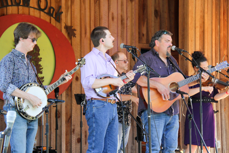 Dave Adkins & Mountain Soul at the 2026 Willow Oak Bluegrass Festival - photo © Laura Ridge