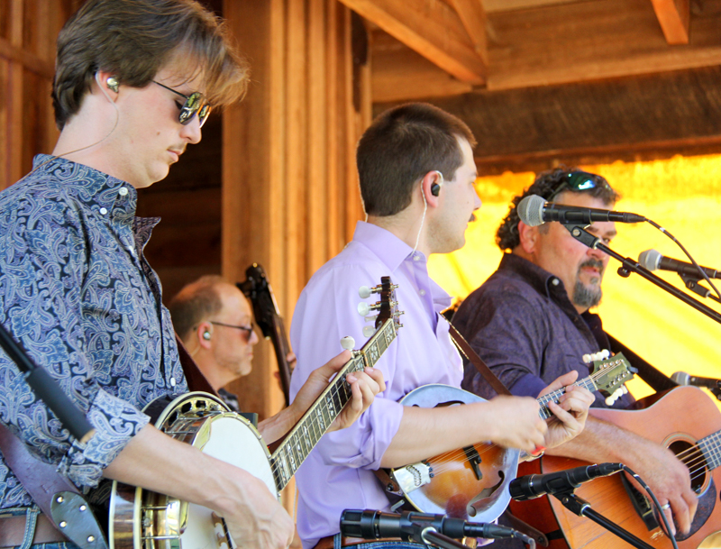 Dave Adkins & Mountain Soul at the 2026 Willow Oak Bluegrass Festival - photo © Laura Ridge