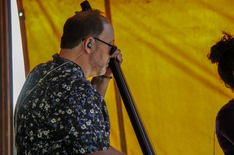 Bobby Davis with Dave Adkins & Mountain Soul at the 2026 Willow Oak Bluegrass Festival - photo © Laura Ridge