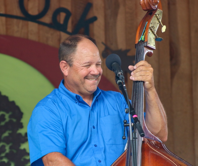 Charlie Oakley & Blazin' Grass at the final Willow Oak festival in June 2026 - photo © Laura Ridge