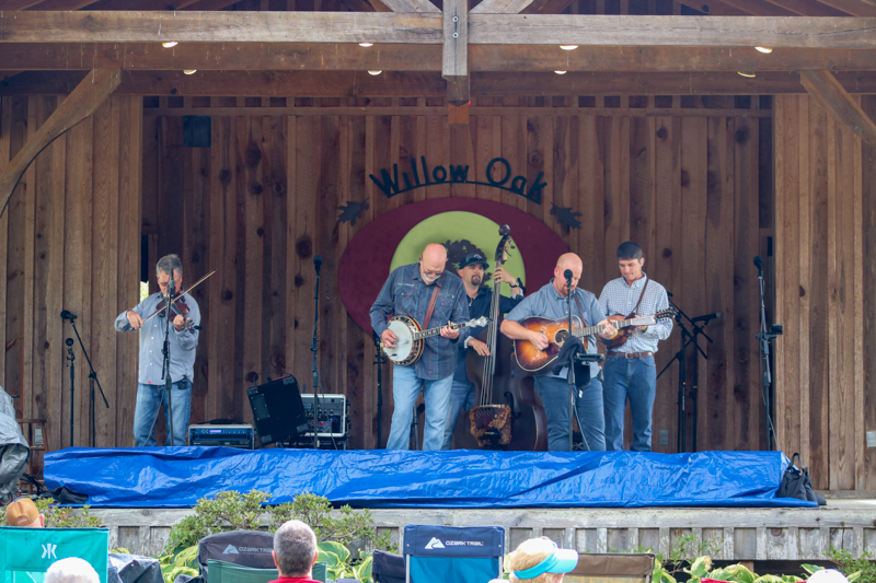 Lonesome River Band at the final Willow Oak festival in June 2026 - photo © Laura Ridge