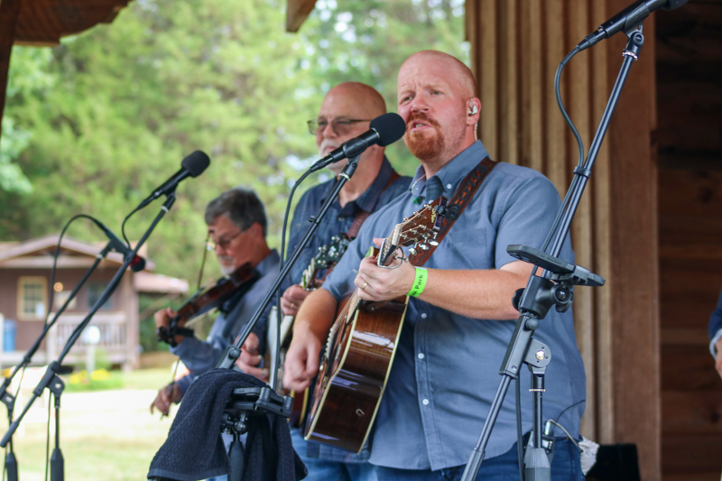 Lonesome River Band at the final Willow Oak festival in June 2026 - photo © Laura Ridge