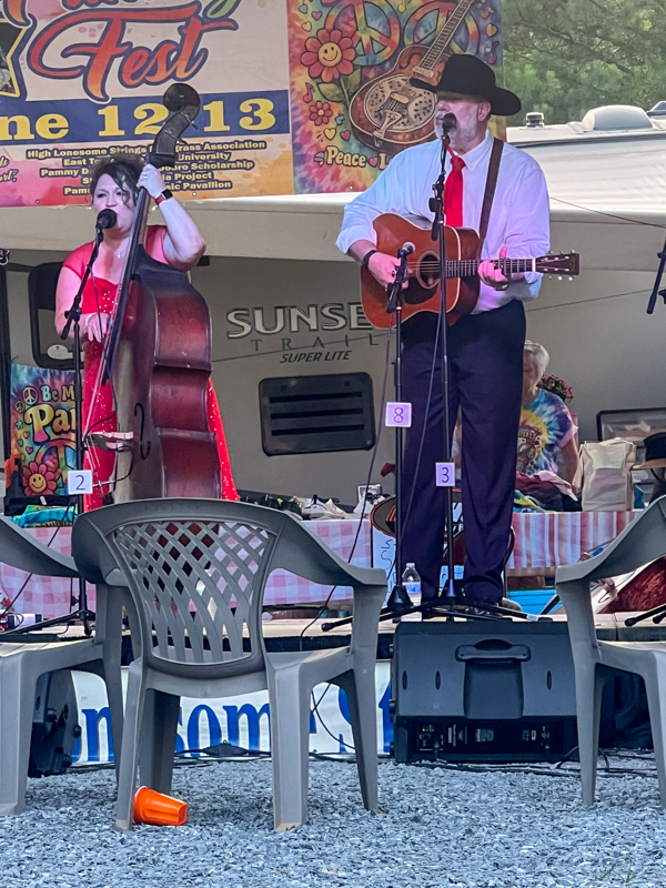 Starlett & Big John at PammyFest 2026 - photo © Sandy Hatley