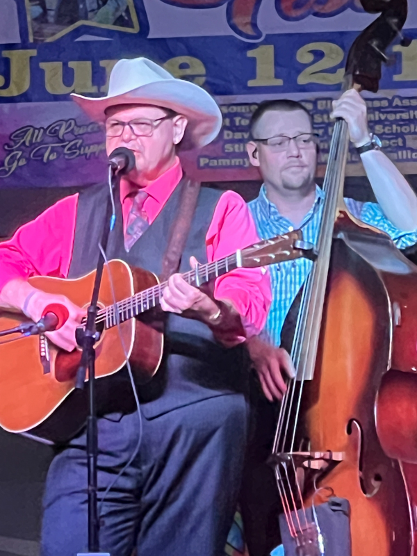 Junior Sisk at PammyFest 2026 - photo © Sandy Hatley