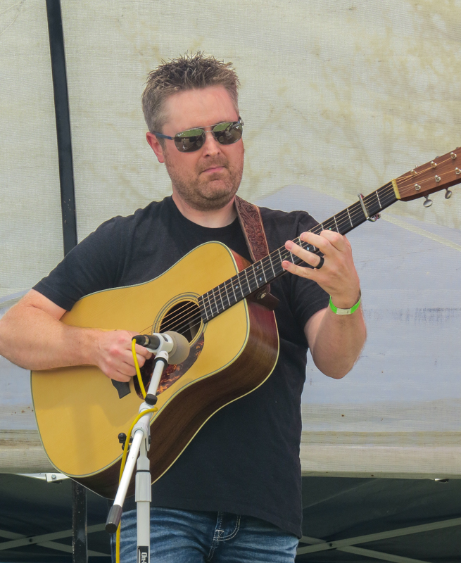 Jake Workman at the 2026 Pickin' On The Plains Music Festival - photo © Evan Barnum