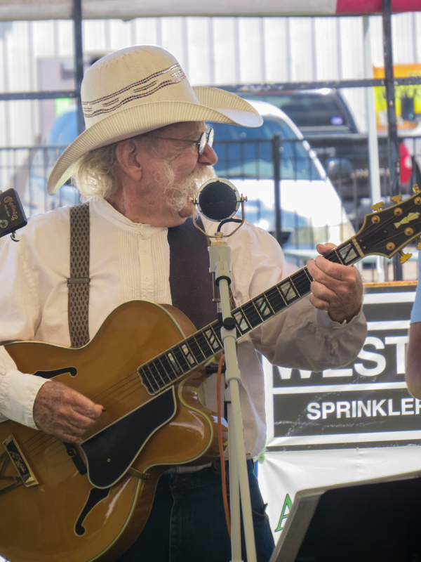 Marshal Allen Bailey at the 2026 Pickin' On The Plains Music Festival - photo © Evan Barnum