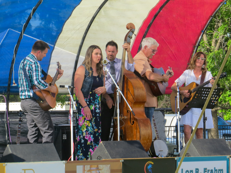 McLemore Experience at the 2026 Pickin' On The Plains Music Festival - photo © Evan Barnum