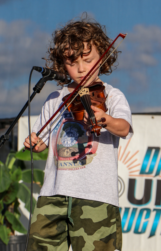 Nelson Blankenship at the 2026 Abingdon Fiddlers' Convention - photo © G. Nicholas Hancock