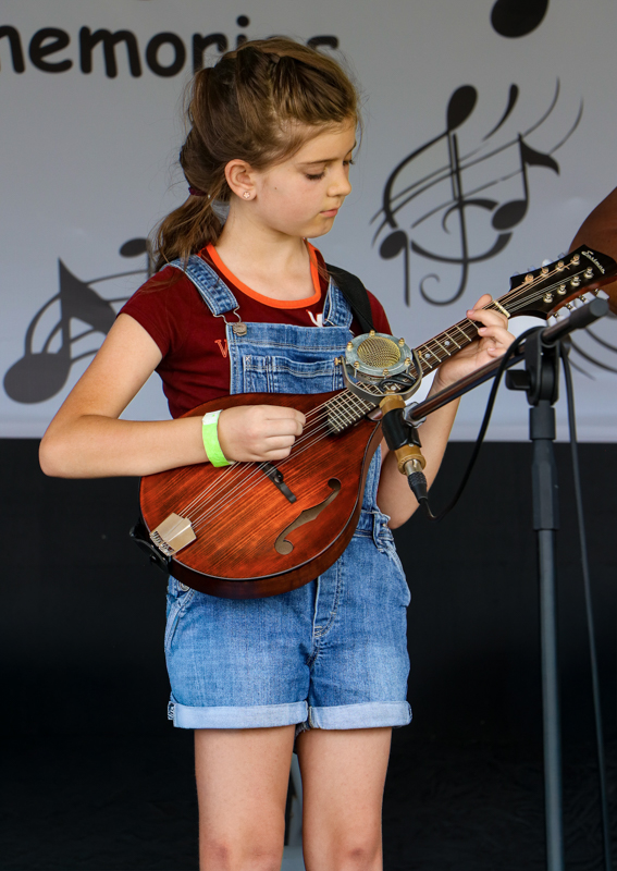 Rachel Martin at the 2026 Mount Airy Fiddlers' Convention - photo © G. Nicholas Hancock