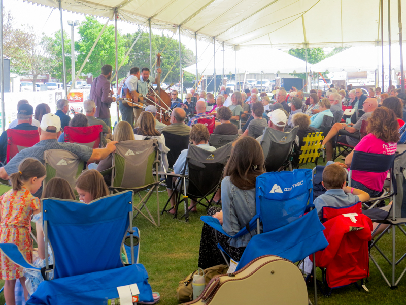Sunday Morning Gospel Homecoming at the 2026 Pickin' On The Plains Music Festival - photo © Evan Barnum