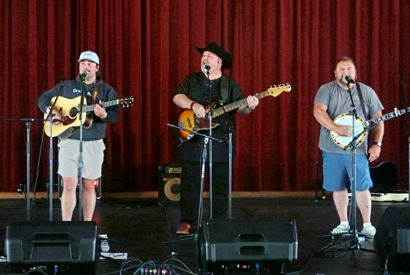 Authentic Unlimited soundcheck at the 2026 Steve Sutton Fest - photo © Jeff Lahr