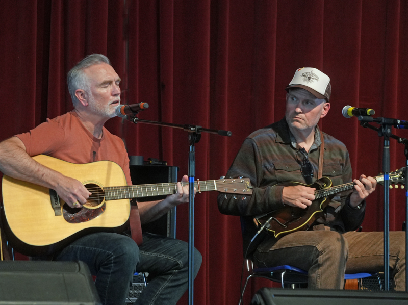 Shawn Lane and Darren Nicholson at the 2026 Steve Sutton Fest - photo © Jeff Lahr
