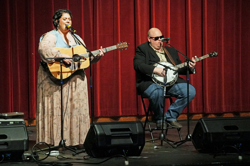 Heather Berry Mabe and Tony Mabe with Red Camel Collective at the 2026 Steve Sutton Fest - photo © Jeff Lahr