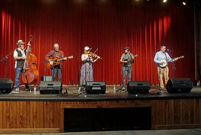 Whitewater Bluegrass Company at the 2026 Steve Sutton Fest - photo © Jeff Lahr