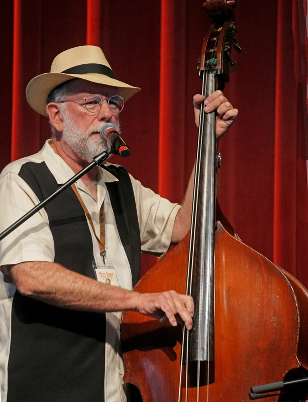 Uncle Ted White with Whitewater Bluegrass Company at the 2026 Steve Sutton Fest - photo © Jeff Lahr