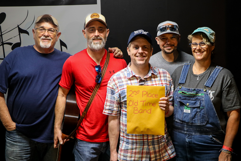 The Wildcats, 2nd Place Old-time Band at the 2026 Mount Airy Fiddlers' Convention - photo © G. Nicholas Hancock