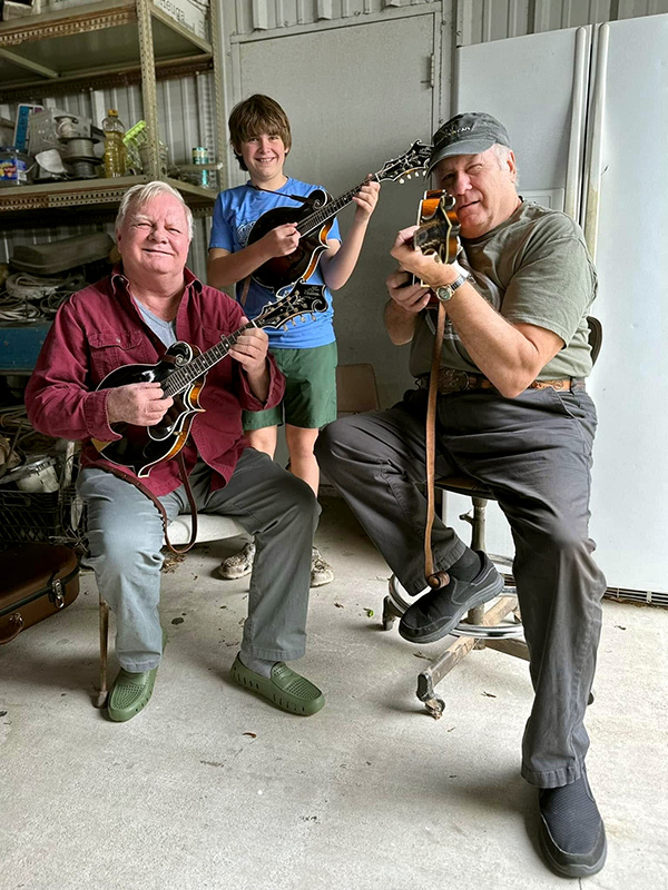 Darryl Wolfe, Wyatt Ellis, and Tom Isenhour