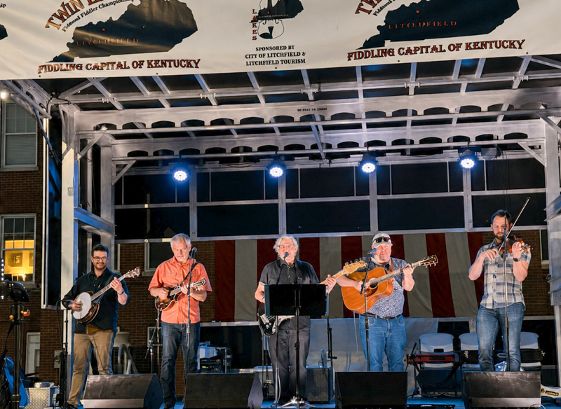 2026 Main Stage concert at the Twin Lakes National Fiddler Championship - photo © Ed Carnes