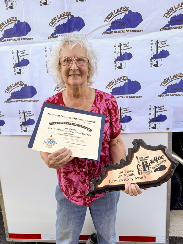 2026 Senior Champion Kay Lorson at Twin Lakes - photo © Ed Carnes