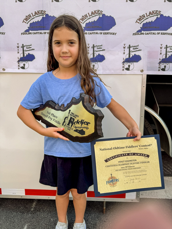 2026 Small Fry Champion Violet Edgington at Twin Lakes - photo © Ed Carnes