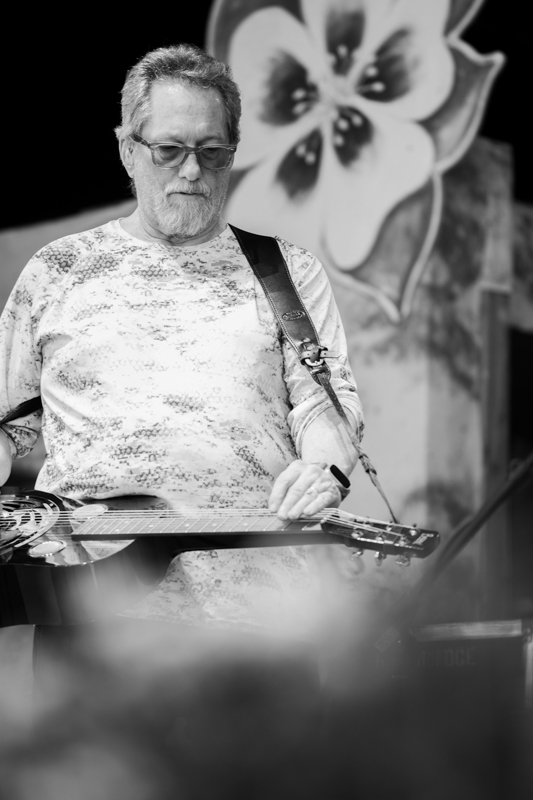 Jerry Douglas with the Telluride House Band at Telluride Bluegrass Festival 2026 - photo © Anthony Verkuilen