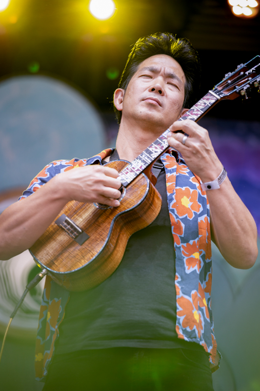 Jake Shimabukuro at Telluride Bluegrass Festival 2026 - photo © Anthony Verkuilen