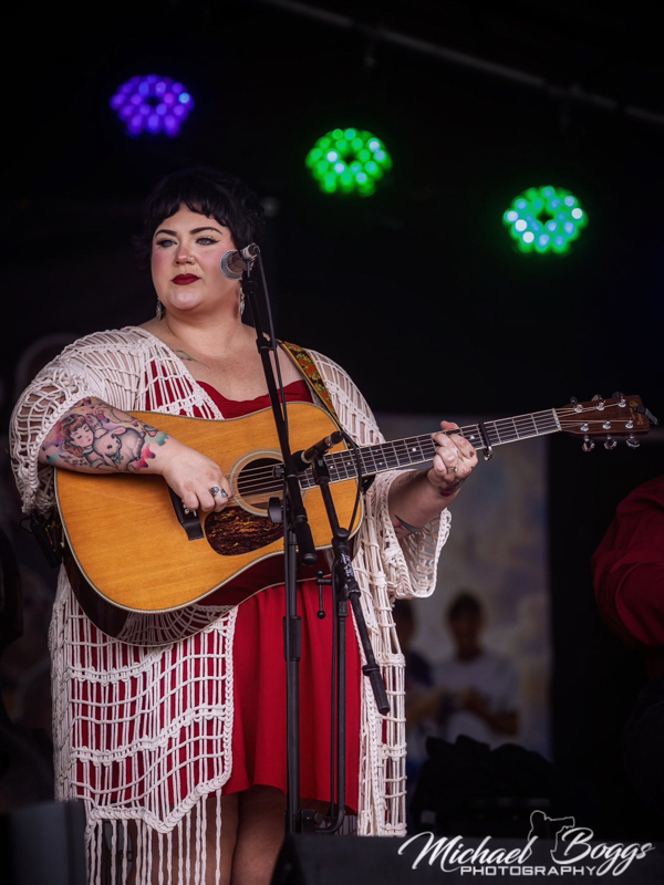 Heather Berry Mabe with Junior Sisk at Rudy Fest 2026 - photo © Michael Boggs