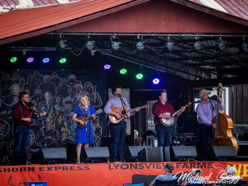 Rhonda Vincent & The Rage at Rudy Fest 2026 - photo © Michael Boggs
