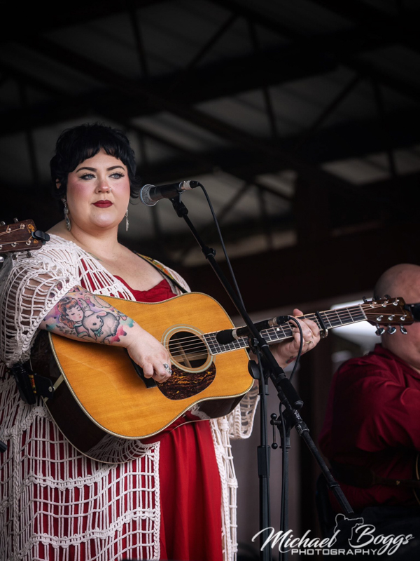 Heather Berry Mabe with Junior Sisk at Rudy Fest 2026 - photo © Michael Boggs